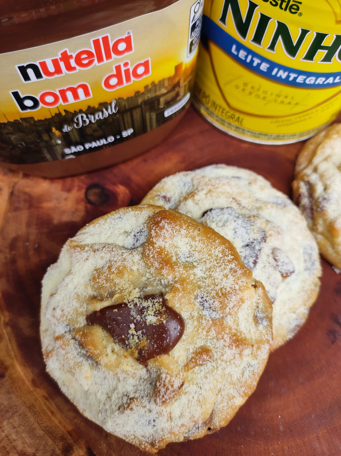 Cookie de Ninho com Nutella - Foto 1
